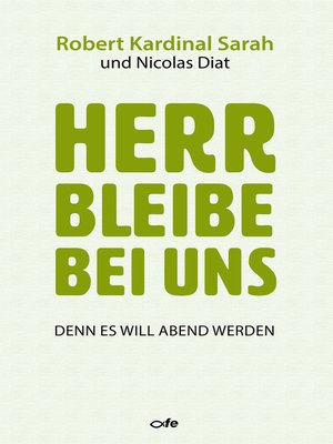 cover image of Herr bleibe bei uns